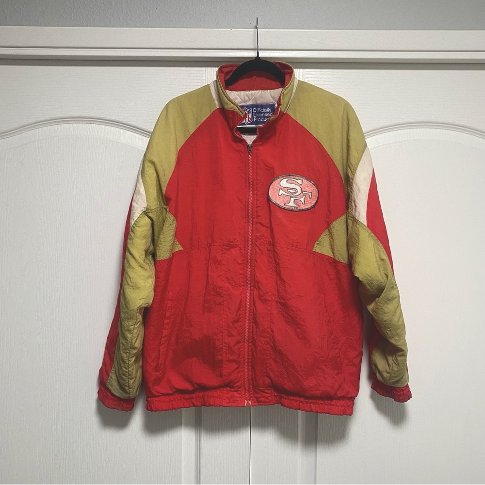 90’s 49ers Apex One windbreaker jacket size L